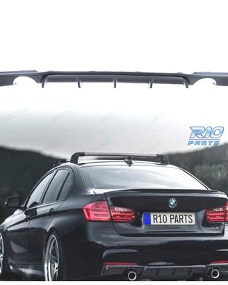 DIFFUSORE BMW F30 F31 LOOK M PERFORMANCE DOPPIA US
