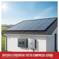 Impianto fotovoltaico completo ad alte prestazioni