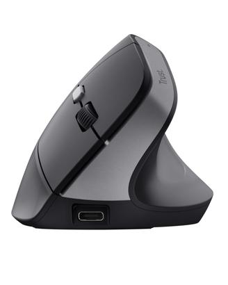 MOUSE TRUST BAYO II ERGONOMICO WIFI BLACK 24145