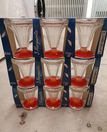 set di coppe per gelato o macedonia vintage 