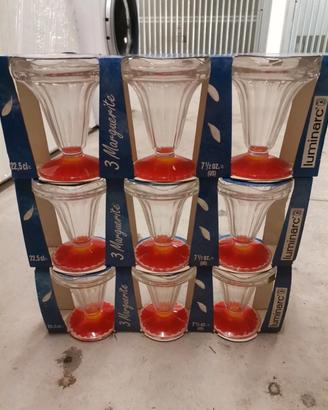 set di coppe per gelato o macedonia vintage 