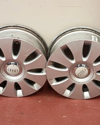4 cerchi in lega originali Audi 16 “ a 5 fori 7J X