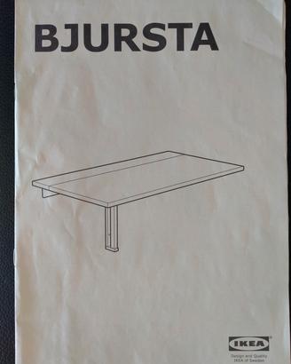 Tavolo ribaltabile da parete IKEA BJURSTA