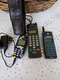 Cellulari vintage, nokia, ericsson, oki