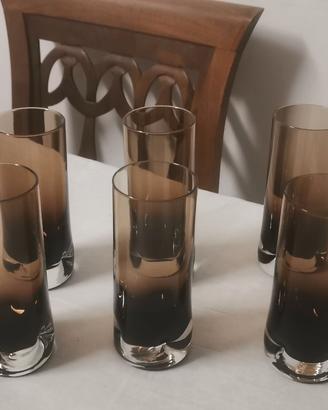 Set 6 Bicchiere Murano