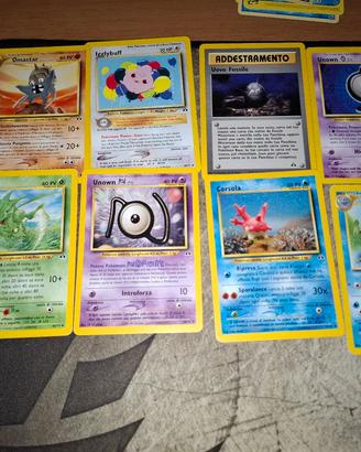 Carte Pokemon Neo Discovery non comuni
