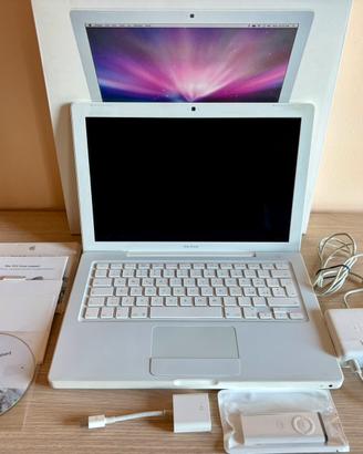 Apple MacBook Bianco 13 Late 2007  Box Funziona