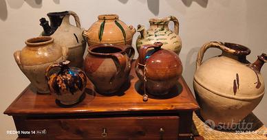 anfore in terracotta