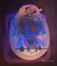 girello bimba Mickey mouse pieghevole 