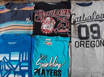 T shirt felpe camicie bimbo ragazzo