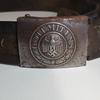 Cinturone Wehrmacht con svastica