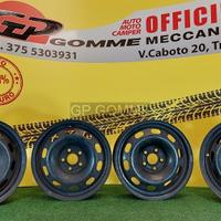 4 Cerchi ferro 15 pollici Volkswagen Golf4 B