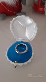 Anello fedina in acciaio Breil