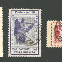 Francobolli CNL Val Bormida