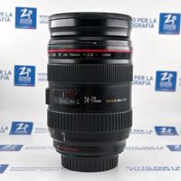 CANON 24-70 mm f2.8 L USM + GARANZIA USATO