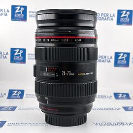 CANON 24-70 mm f2.8 L USM + GARANZIA USATO