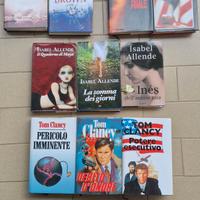 Romanzi di Brown, Patterson, Allende e Clancy