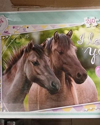 WE LOVE HORSES CAVALLI PUZZLE Pz.260