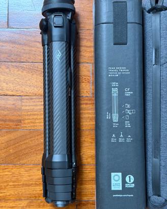 Treppiedi Peak Design travel tripod carbon fiber
