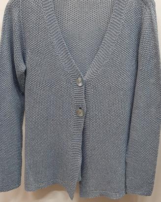 cardigan in lurex 