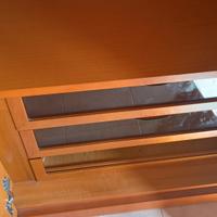 armadio a 6 ante rivestimento ciliegio