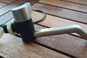 Rubinetto con microswitch per camper e roulotte