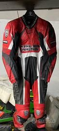 Tuta Moto in pelle di canguro traforata Arlen ness