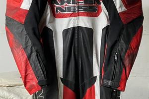 Tuta Moto in pelle di canguro traforata Arlen ness