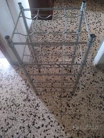 portabottiglie acciaio