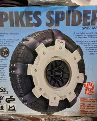 Catene da neve spikes spider