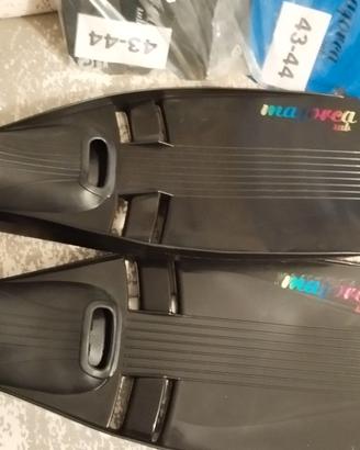 Pinne Usate 1Volta Majorca Sub Made in Italy tg43-