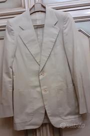 completo uomo vintage beige