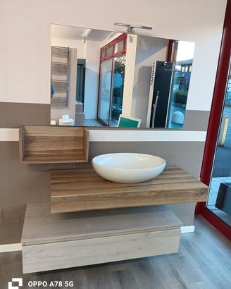 Mobile bagno completo 120x50 nuovo