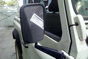 RETROVISORE EST. CONVESSO DX. LAND ROVER DEFENDER 