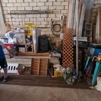 tavole, attrezzi per giardinaggio, edilizia