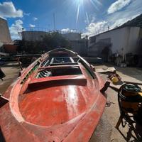 Gozzo in legno Lipari