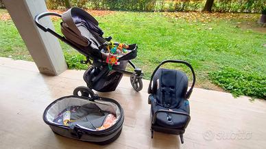 Passeggino TRIO Hauck Maxan 3 Plus + base Isofix