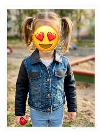 Giacca a Mayoral bimbo denim e Pelle 98cm