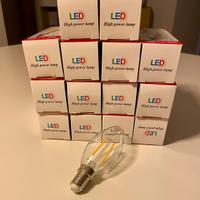 14  LAMPADE LED  LUCE CALDA  2700 K  E14