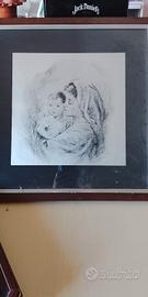 ritratto di donna con bambina
