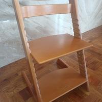 Sedia Stoke tripp trapp ciliegio usata