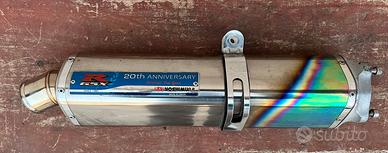 Scarico suzuki gsxr 600/750 k5 20th anniversary