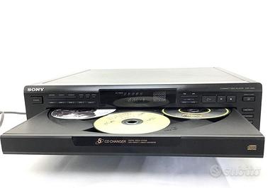 SONY CDP-C661 Compact Disc Player 5 CD DA RIPARARE