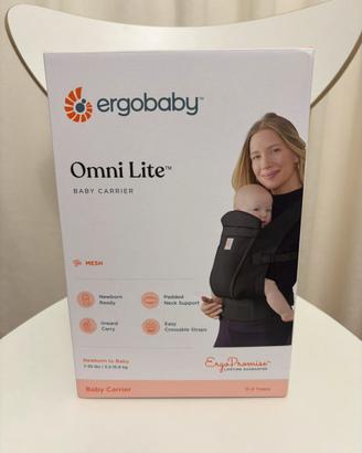 Ergobaby Omni Lite Mesh Marsupio Neonato 0-24 mesi
