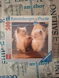 Puzzle Ravensburger Gatti 500 pezzi nuovo