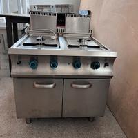 Friggitrice professionale MBM 2 vasche a gas
