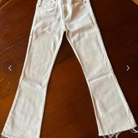 Jeans Zara bianchi