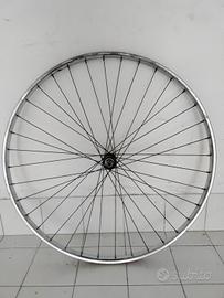 cerchio ruota acciaio bici 28