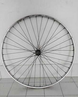 cerchio ruota acciaio bici 28
