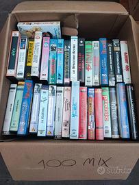100 Videocassette VHS di film in italiano